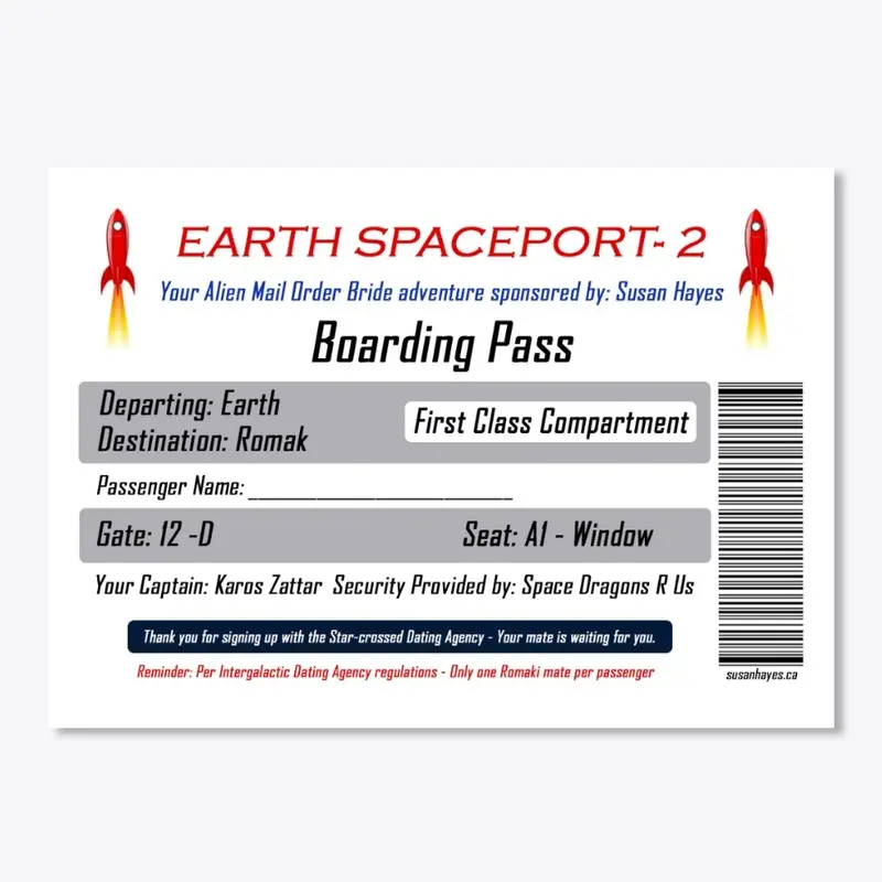 Romak Boarding Pass